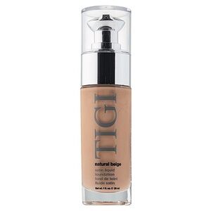 TIGI Cosmetics Natural Beige Satin Liquid Foundation 1oz